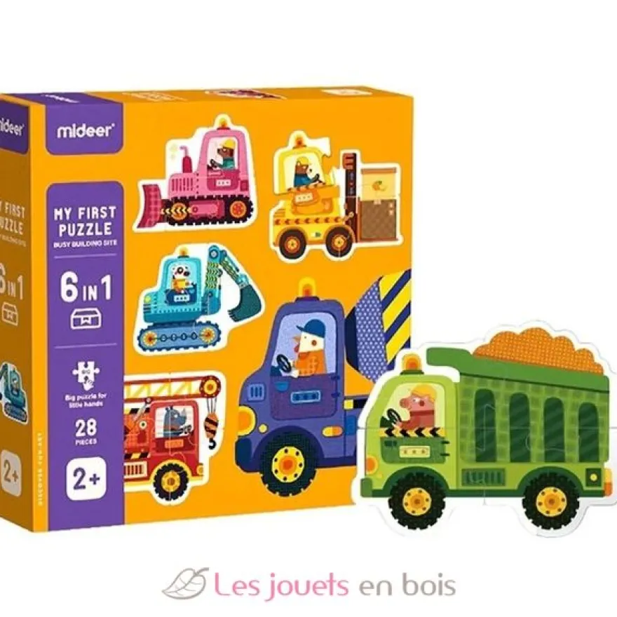 Mon 1er puzzle chantier - Mideer