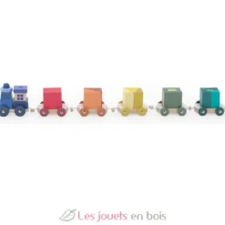 Mon petit train d'éveil multicolore en bois - Vilac