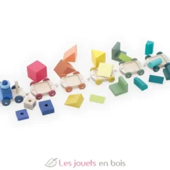 Mon petit train d'éveil multicolore en bois - Vilac