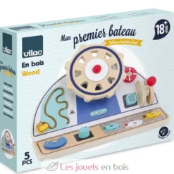 Mon premier bateau - Tableau d'activités et d'éveil - Vilac