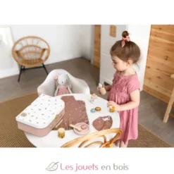 Mon premier coffret poupée - Bois et tissu- Speedy Monkey