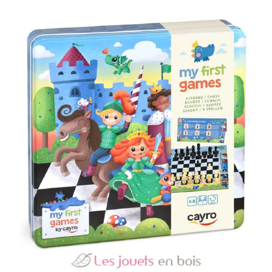 Mon premier jeu d'échecs - De 4 à 8 ans - Cayro