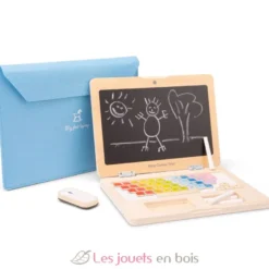 Mon premier ordinateur portable en bois - New Classic Toys