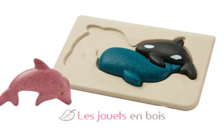 Mon premier puzzle - Animaux de la mer - Plan Toys