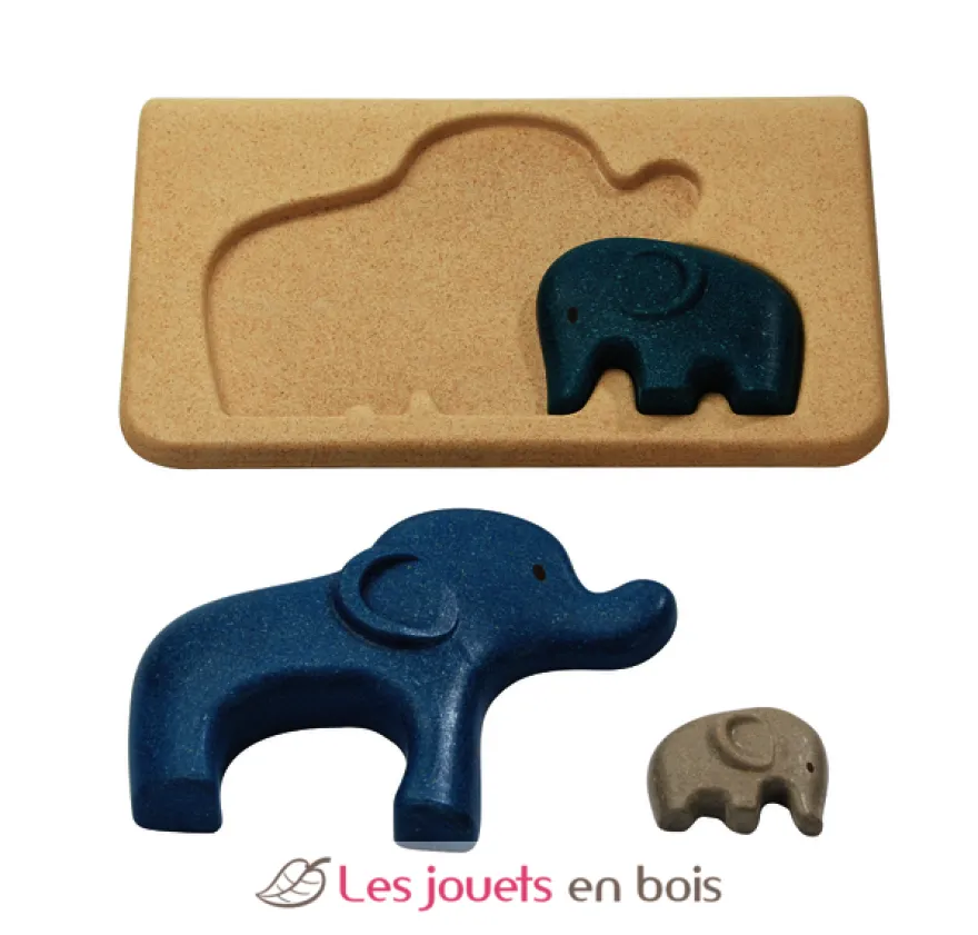Mon premier puzzle - Elephant - Plan Toys
