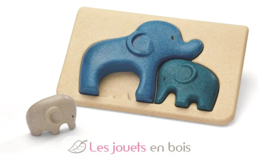 Mon premier puzzle - Elephant - Plan Toys
