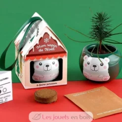 Mon sapin de Noël à faire pousser - Radis et Capucine