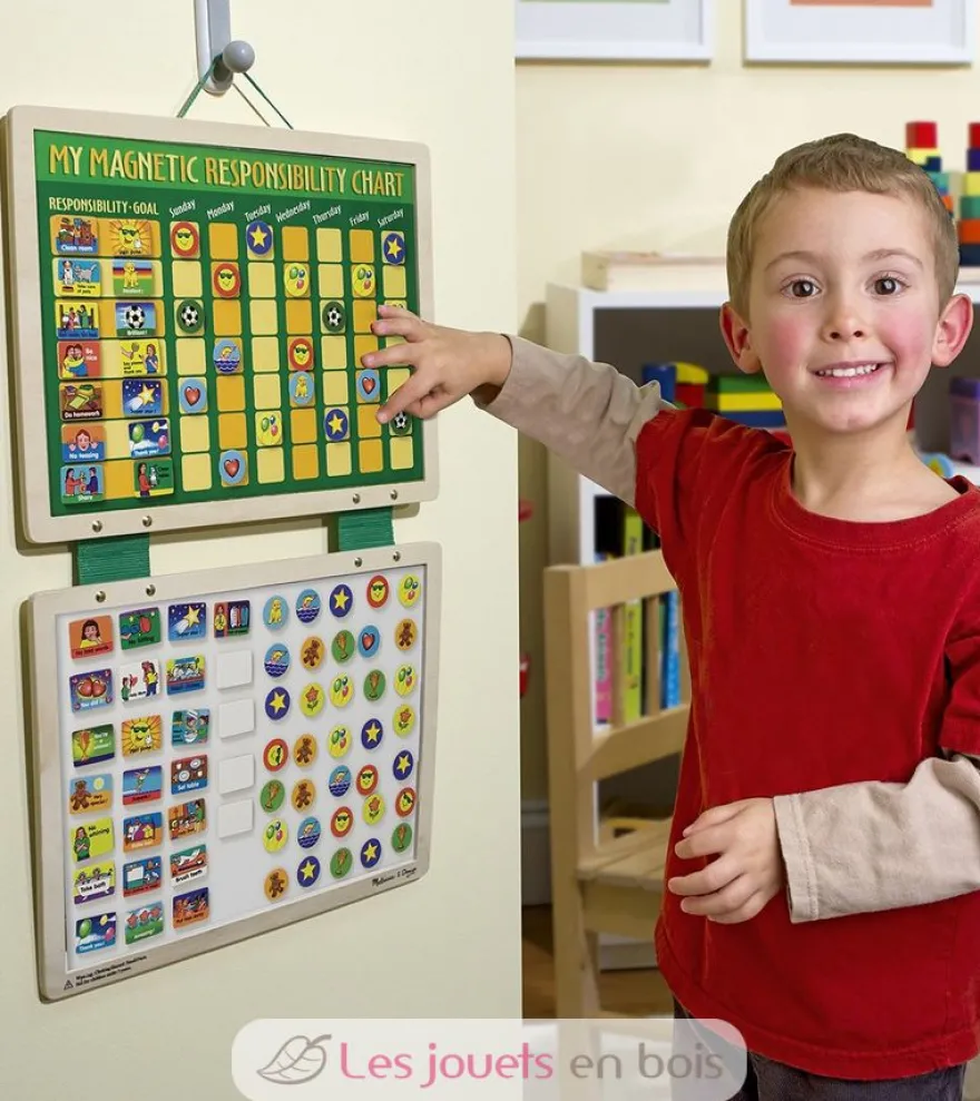 Mon tableau magnétique de responsabilités - Melissa & Doug