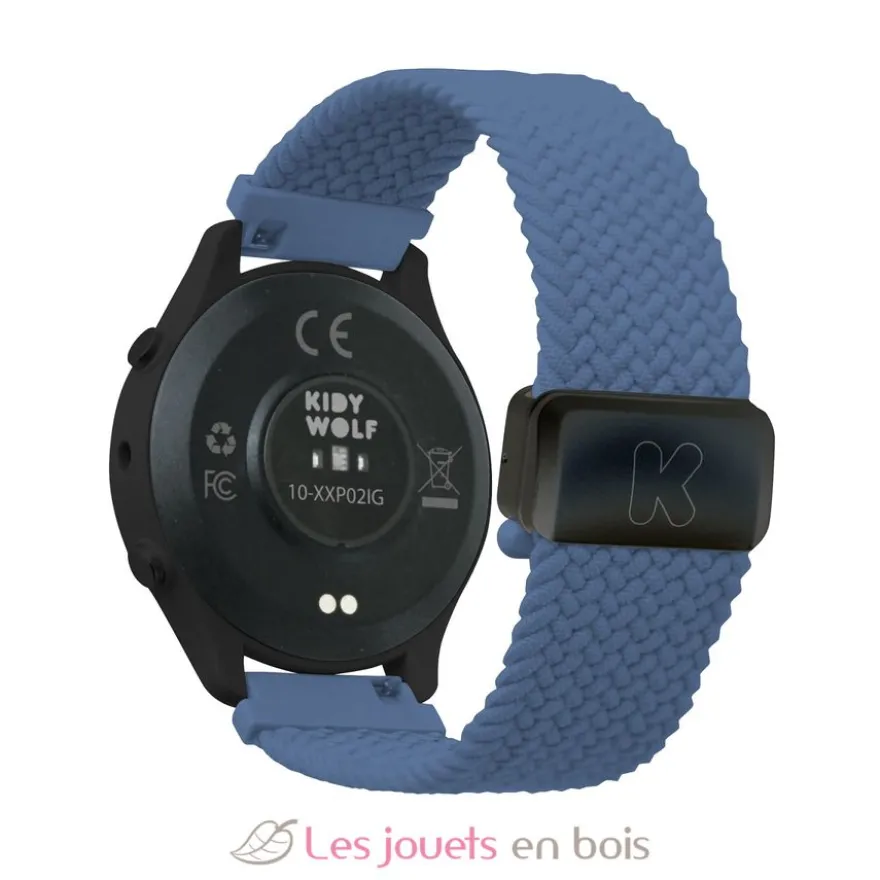 Montre connectée K-Watch bleue - Kidywolf