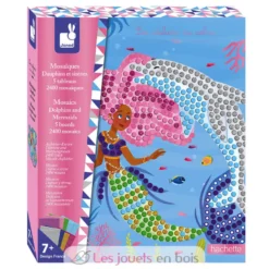 Mosaïques Dauphins et Sirènes - Janod