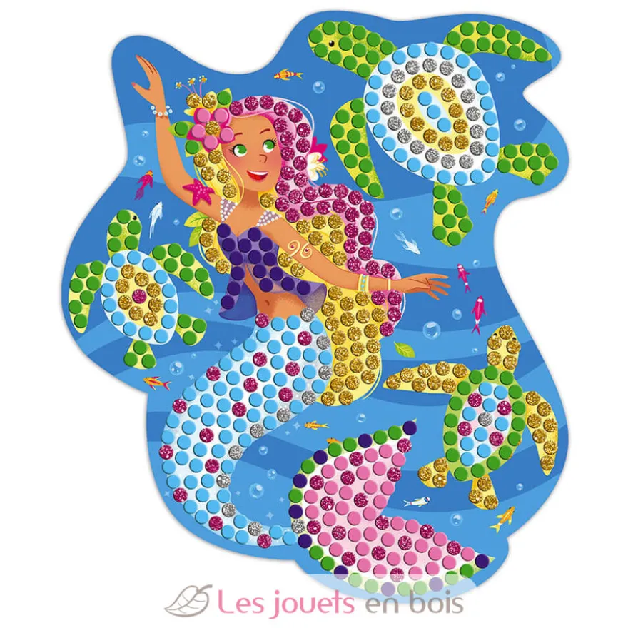Mosaïques Dauphins et Sirènes - Janod