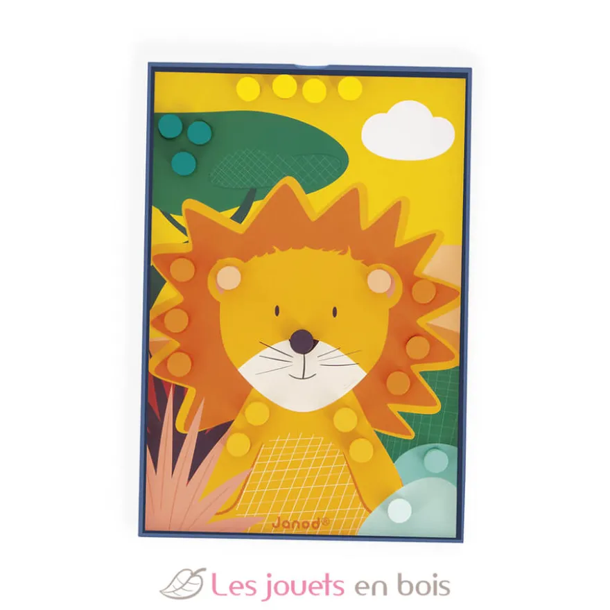 Mosaïques en bois Animaux - Janod