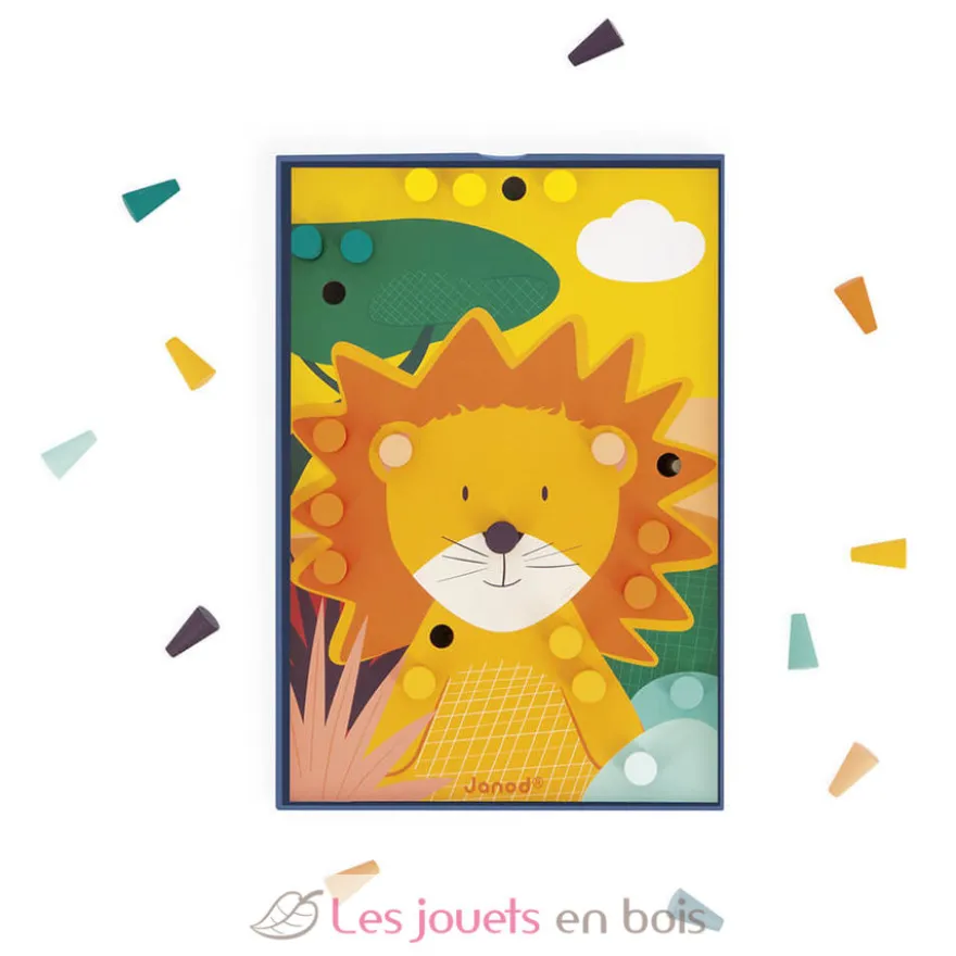 Mosaïques en bois Animaux - Janod