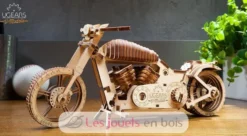 Moto VM-02 - Puzzle 3D mécanique en bois - Ugears