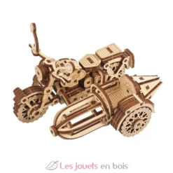 Moto volante de Hagrid - Puzzle 3D mécanique en bois - Ugears
