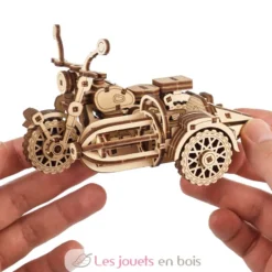 Moto volante de Hagrid - Puzzle 3D mécanique en bois - Ugears