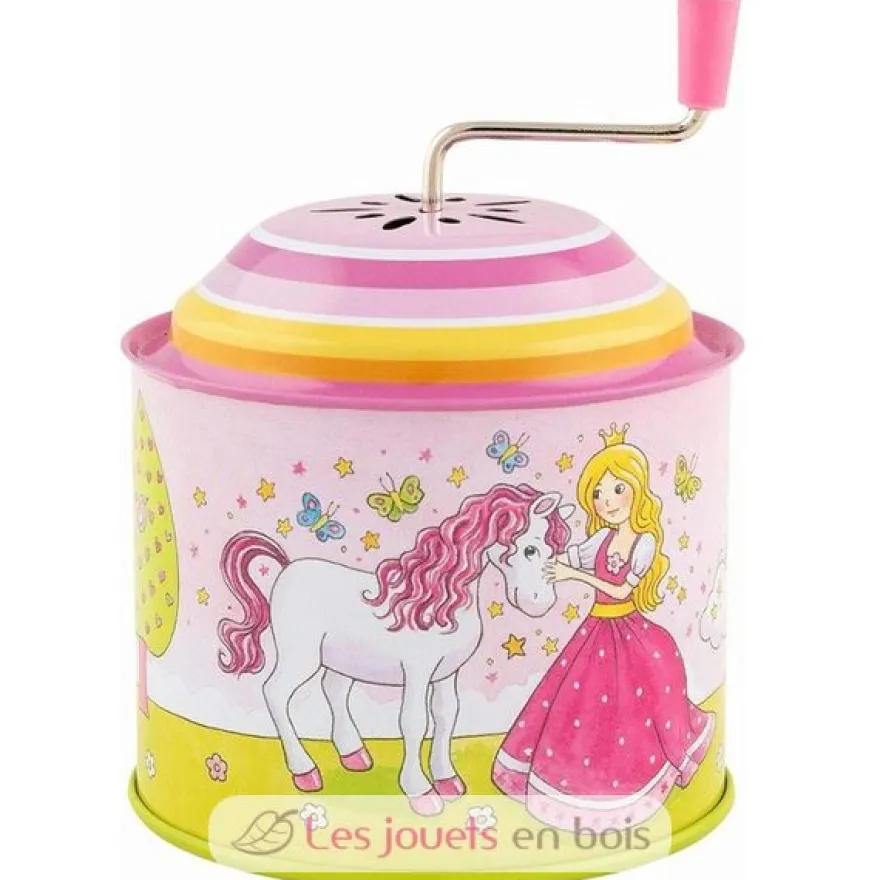 Moulin musical Princesse rose - Goki