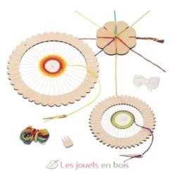 Métier à tisser rond et fleur à tresser - Goki