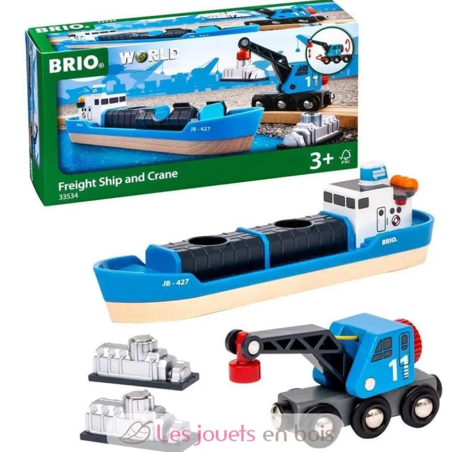 Navire porte-conteneurs - Brio