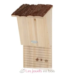 Nichoir chauve souris avec toit en écorce - Esschert Design