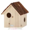 Nichoir écureuil avec toit en écorce - Esschert Design