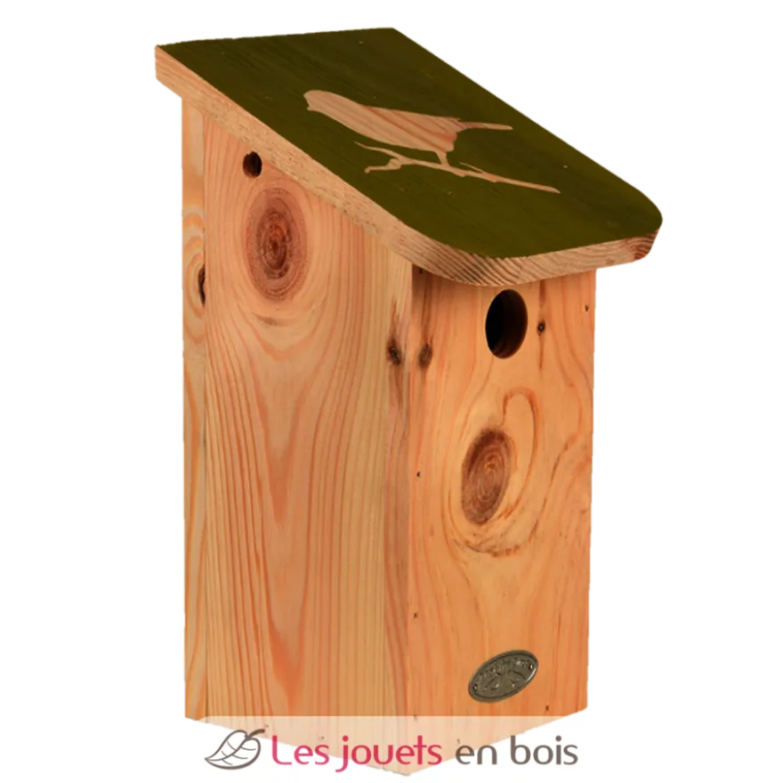 Nichoir mésange bleue avec silhouette - Esschert Design