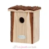 Nichoir roitelet avec toit en écorce - Esschert Design