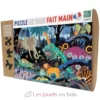 Nuit dans la jungle d'Alain Thomas - Puzzle Michèle Wilson