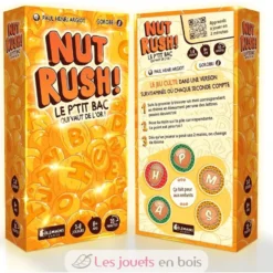 NUT RUSH ! jeu d'ambiance - Gigamic