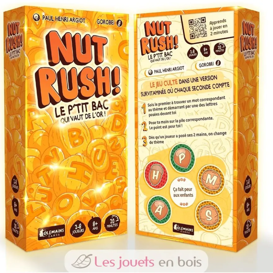 NUT RUSH ! jeu d'ambiance - Gigamic