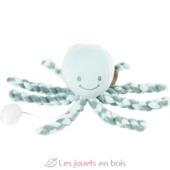 Octopus Poulpe Musical vert de gris - Nattou
