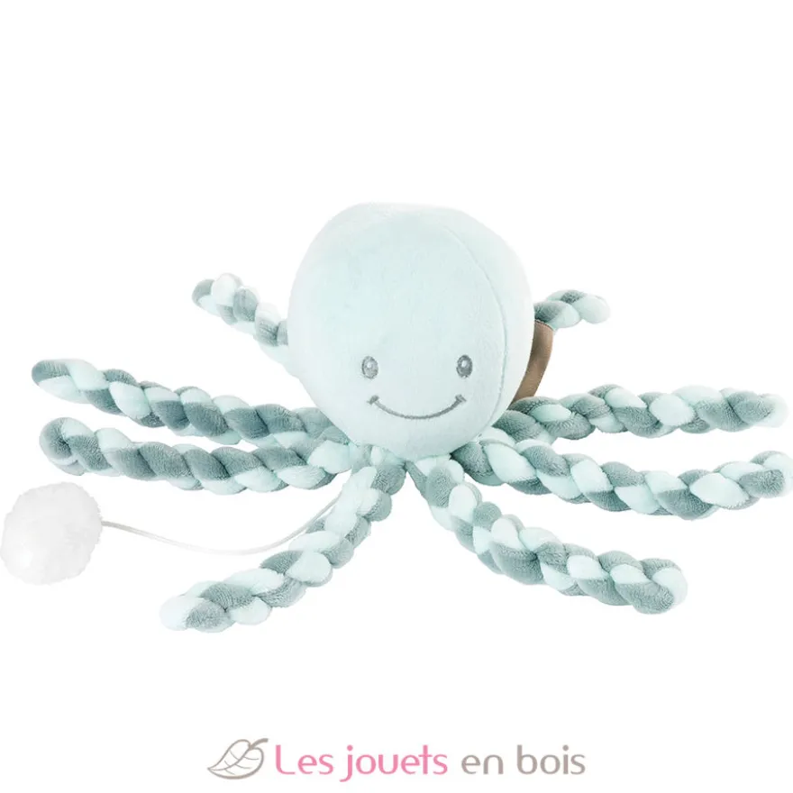 Octopus Poulpe Musical vert de gris - Nattou
