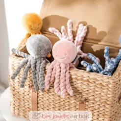 Octopus Poulpe rose - Nattou