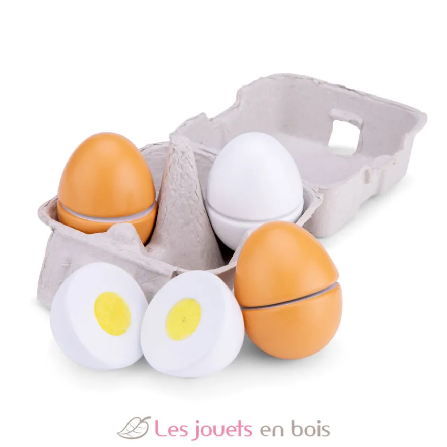 Oeufs en bois à découper - New Classic Toys