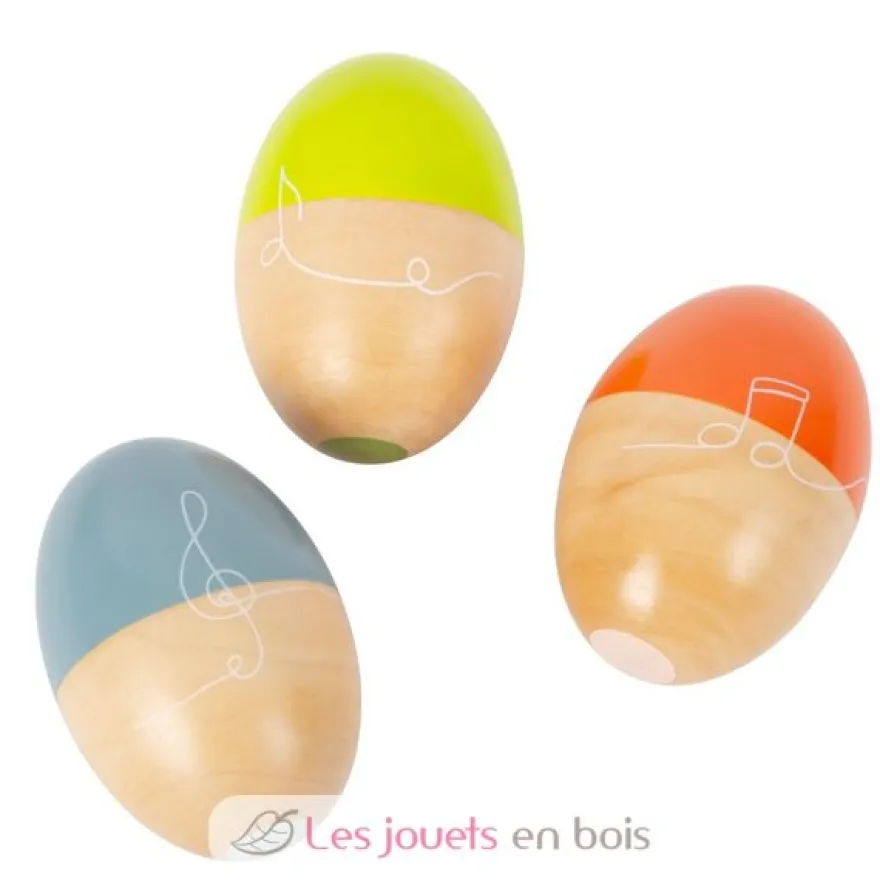 OEufs sonores Groovy Beats multicolore Small Foot Compagny