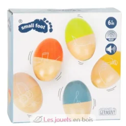 OEufs sonores Groovy Beats multicolore Small Foot Compagny