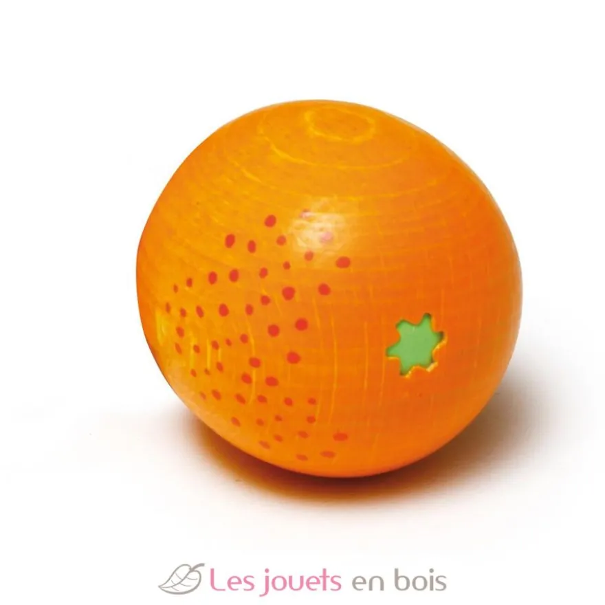 Orange en bois - Erzi