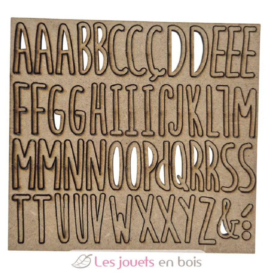 Os de Noël personnalisable bois blanc - Vintiun