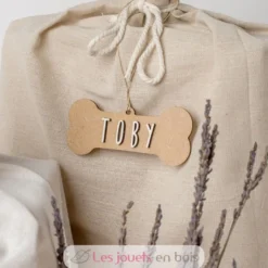 Os de Noël personnalisable bois naturel - Vintiun