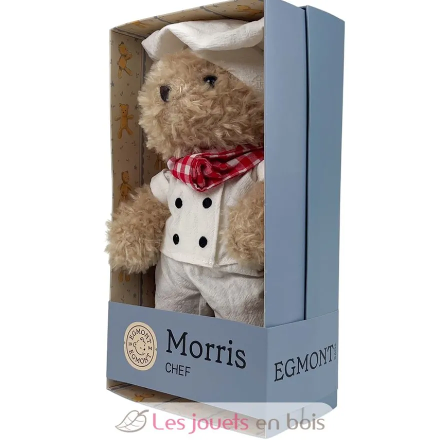 Ours en peluche Morris le chef cuisinier - Egmont Toys