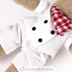 Ours en peluche Morris le chef cuisinier - Egmont Toys