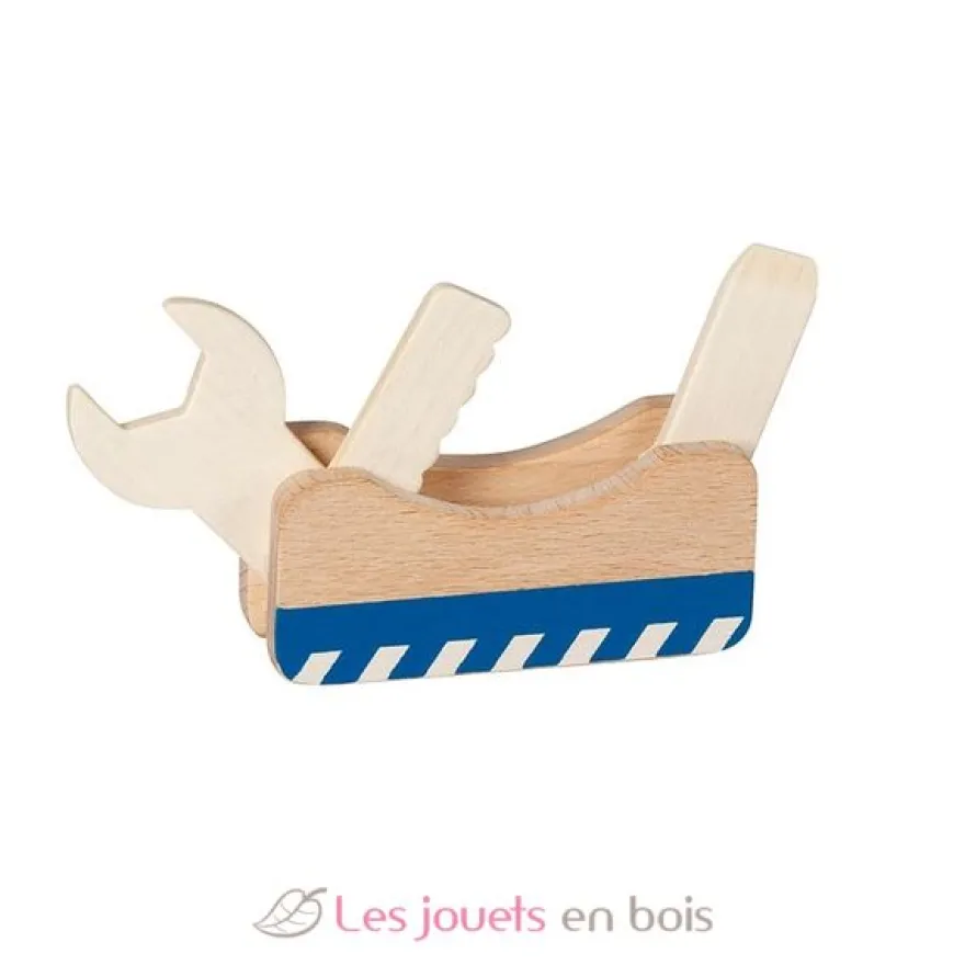 Outil multifonction 3 en 1 en bois - Goki
