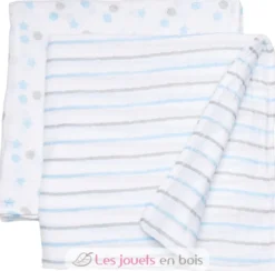 Pack de 2 maxi langes + clips - Lulujo