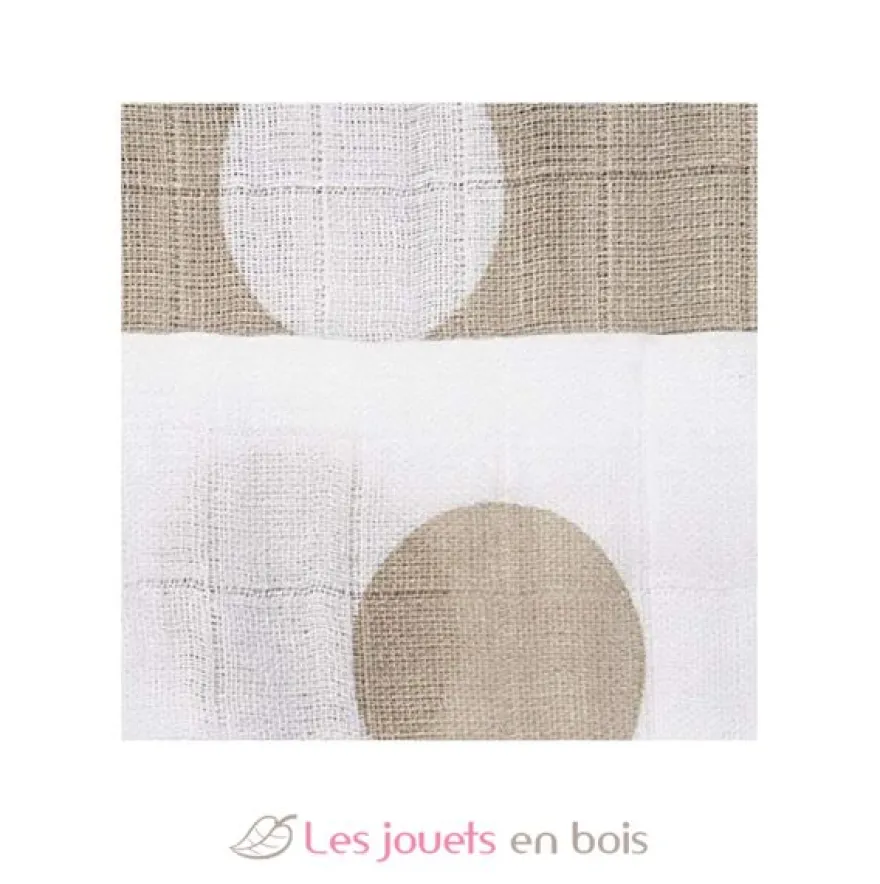Pack 2 langes - Pois taupes - Lulujo