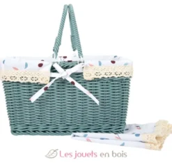 Panier pique-nique Tasty bleu - Small Foot Compagny