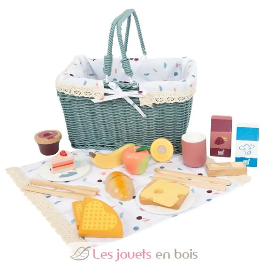 Panier pique-nique Tasty bleu - Small Foot Compagny