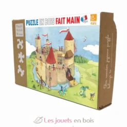 Panique au château fort - Puzzle Michèle Wilson