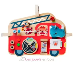 Panneau d'activités Camion de pompier - Lilliputiens