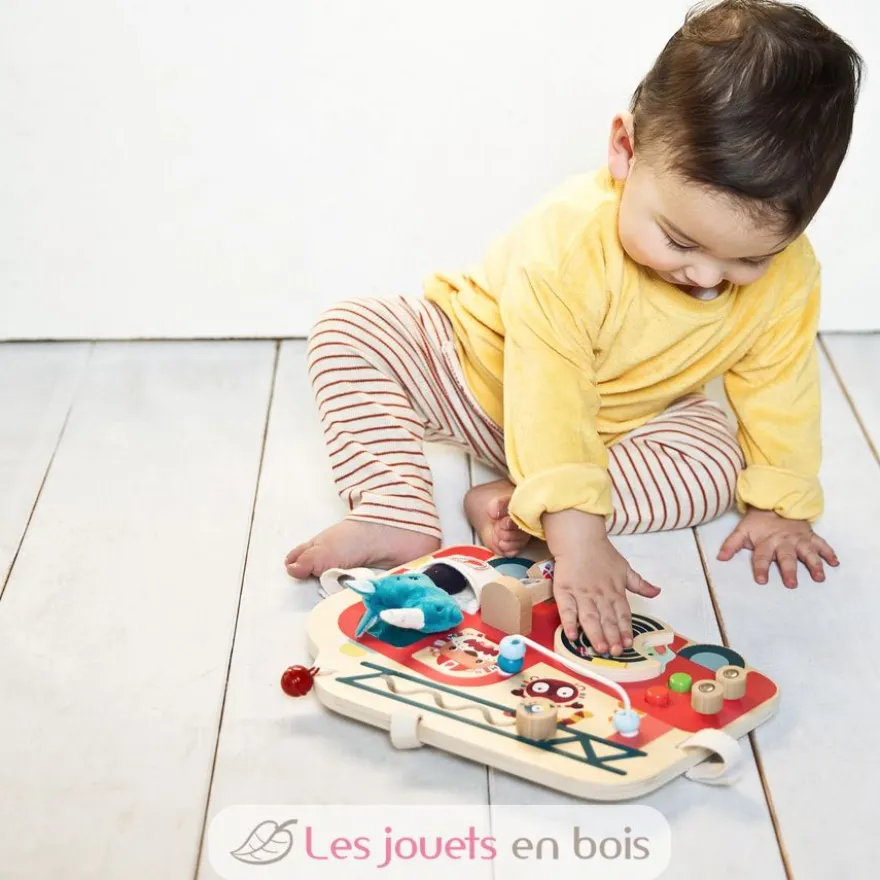 Panneau d'activités Camion de pompier - Lilliputiens
