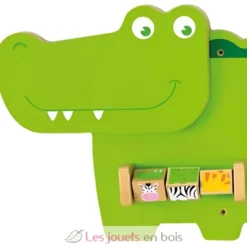 Panneau d'activités mural Crocodile - Viga Toys